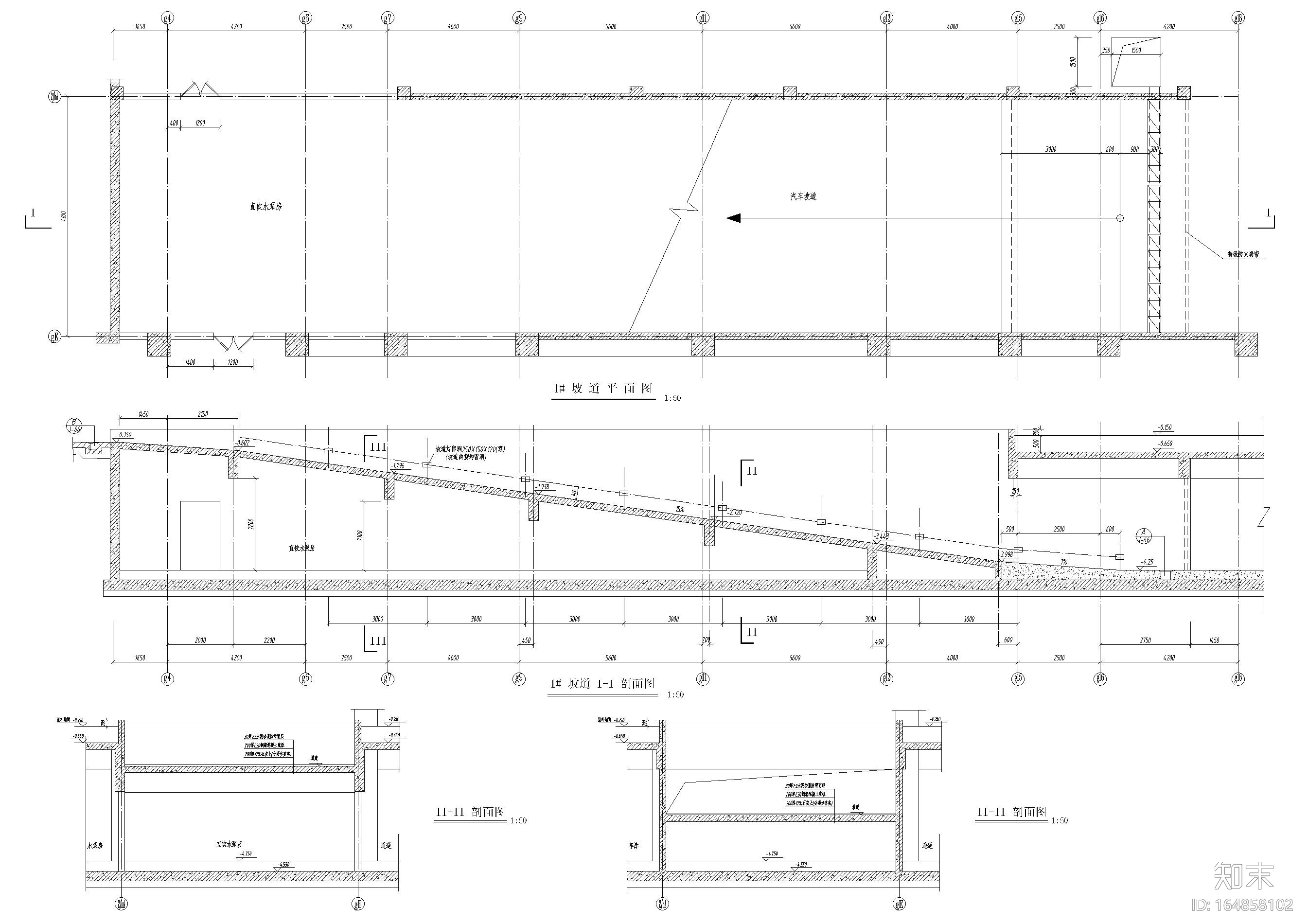 南方某十二层高层住宅小区建筑施工图cad施工图下载【ID:164858102】