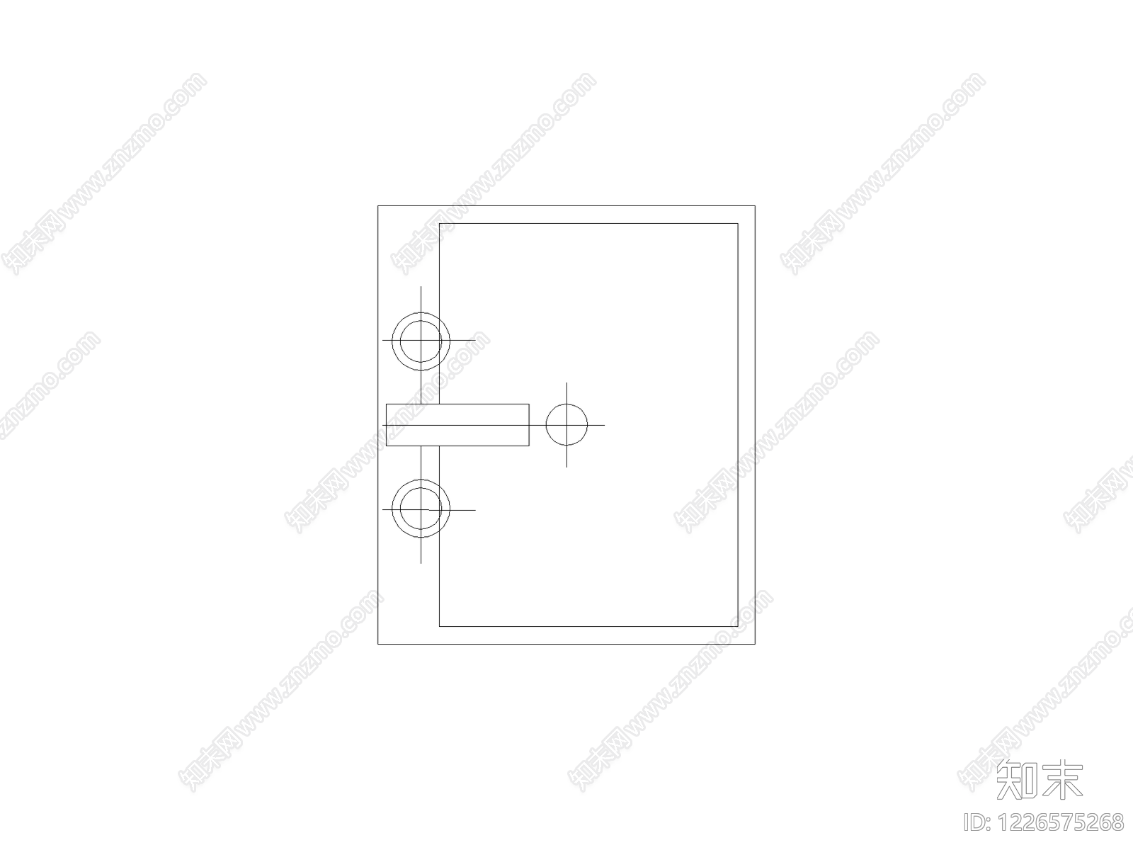 门cad施工图下载【ID:1226575268】