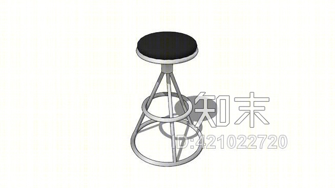 圆凳杆SU模型下载【ID:421022720】