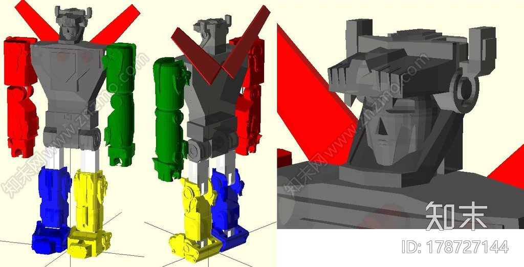 威霸天模型3d打印模型下载【ID:178727144】