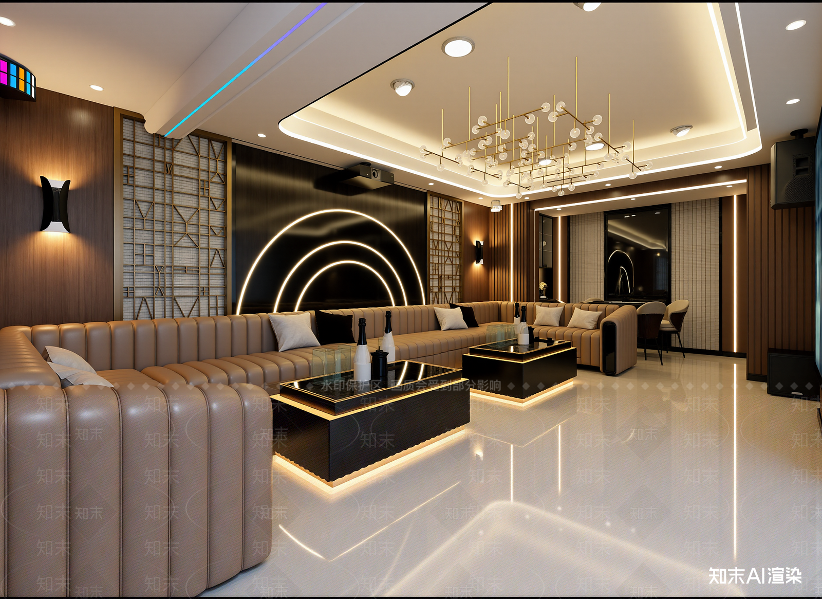 现代酒吧3D模型下载【ID:1214553750】