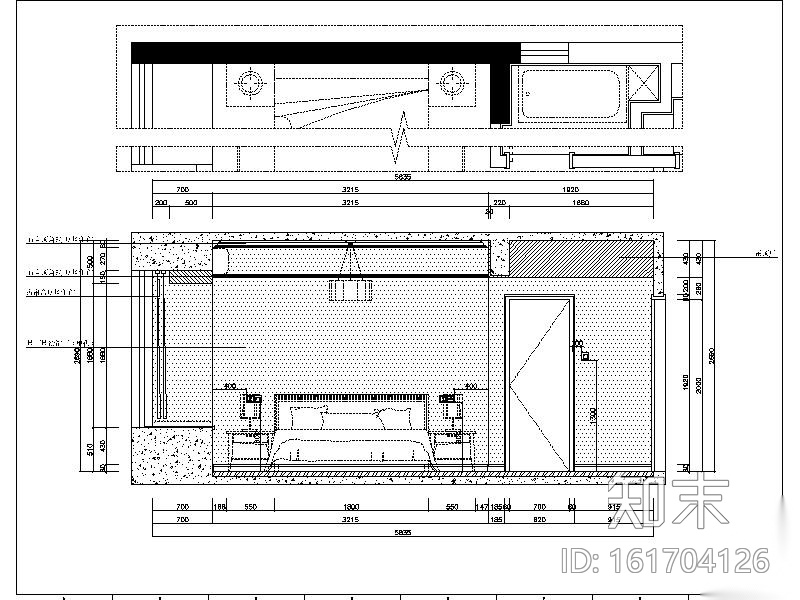 [武汉]新作！简约美式两居室设计施工图（含实景图）cad施工图下载【ID:161704126】