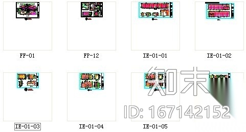 某现代国际金融中心大厦大堂及电梯厅装修图cad施工图下载【ID:167142152】