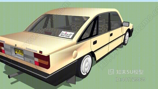 小型皮卡SU模型下载【ID:441729939】