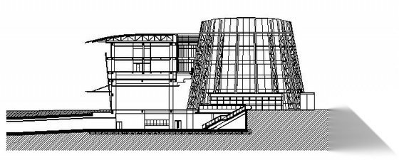 上海某长途客运站建筑施工图cad施工图下载【ID:151683154】