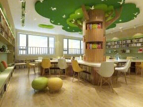 现代图书馆3D模型下载【ID:920438594】