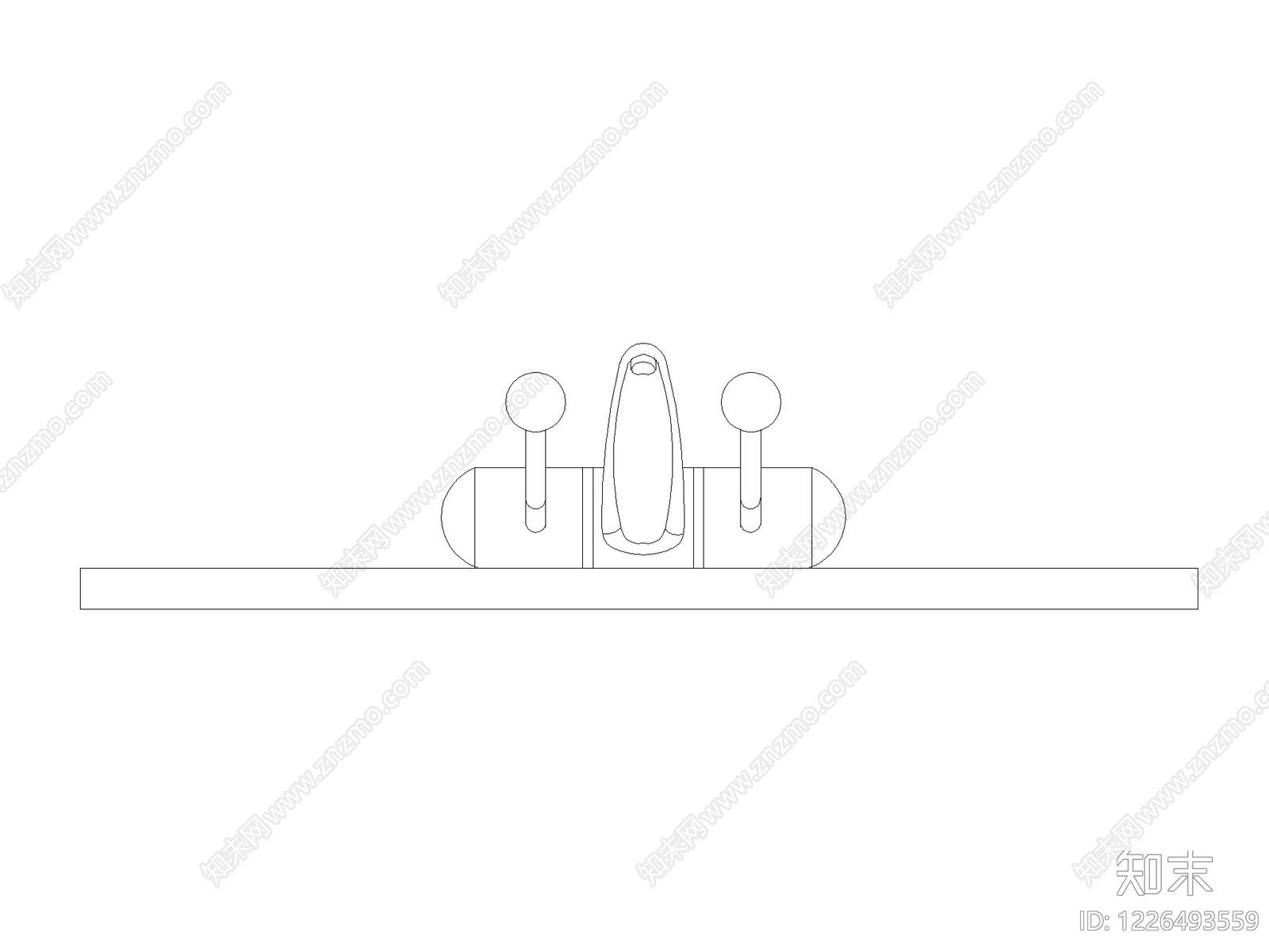 卫浴设施CAD图纸