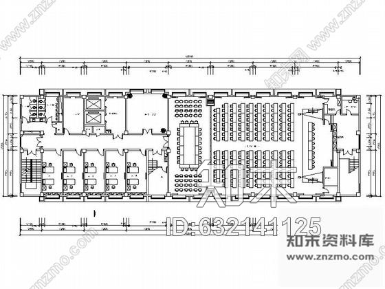 施工图湖北某专科医院会议室及病房室内装修施工图含效果cad施工图下载【ID:632141125】