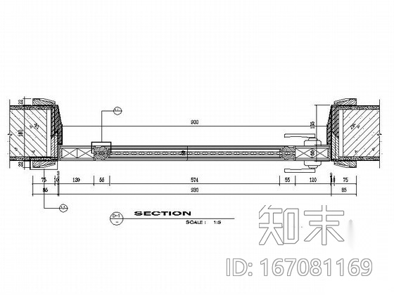 酒店客房门cad施工图下载【ID:167081169】