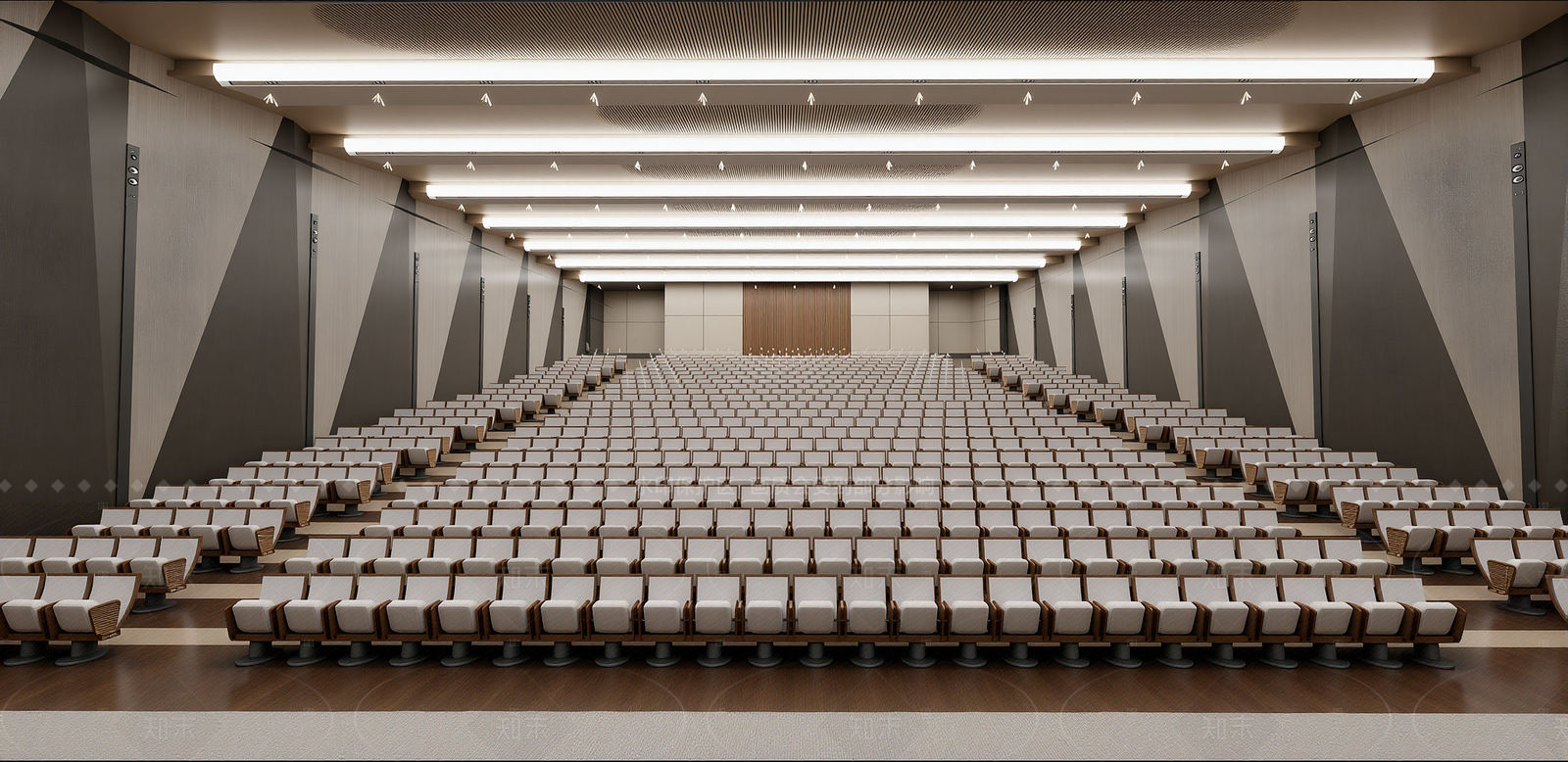现代报告厅SU模型下载【ID:1215200932】