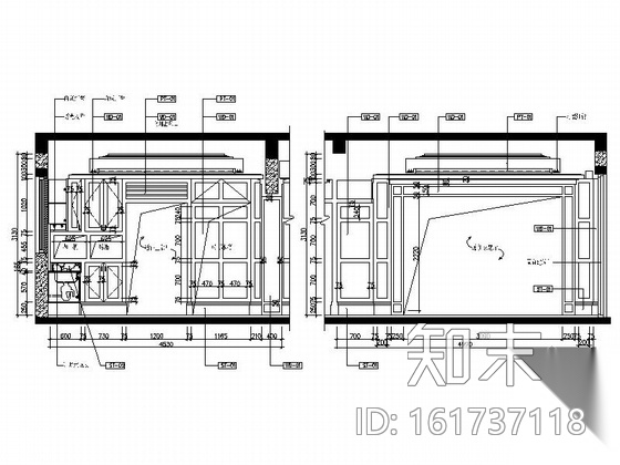 [宁波]旅游渡假区双层豪华别墅装修图cad施工图下载【ID:161737118】