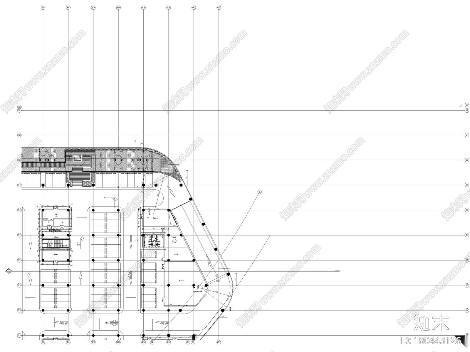 [北京]大型国际机场建筑设计项目施工图施工图下载【ID:180443126】