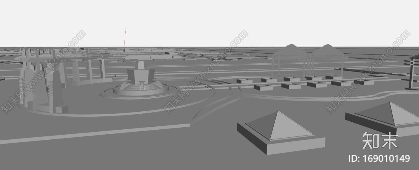 公园CG模型下载【ID:169010149】