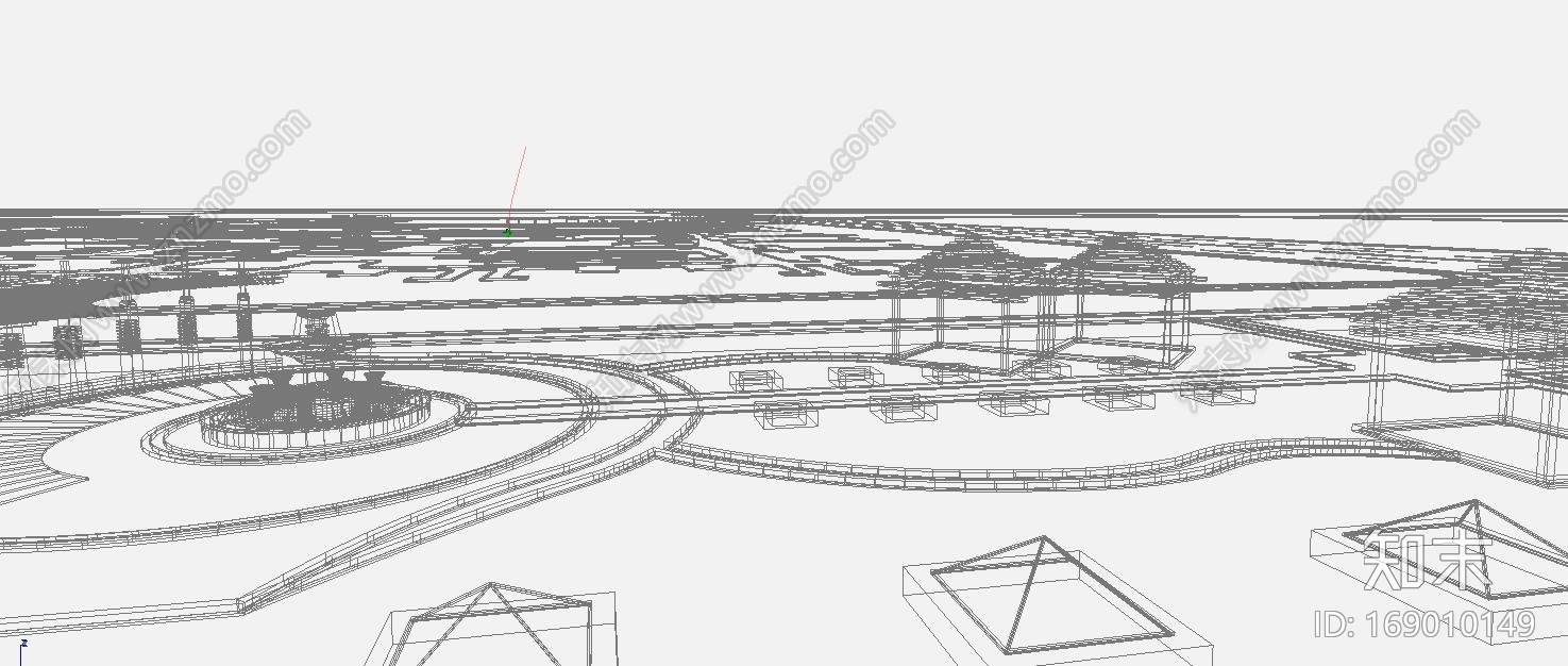 公园CG模型下载【ID:169010149】