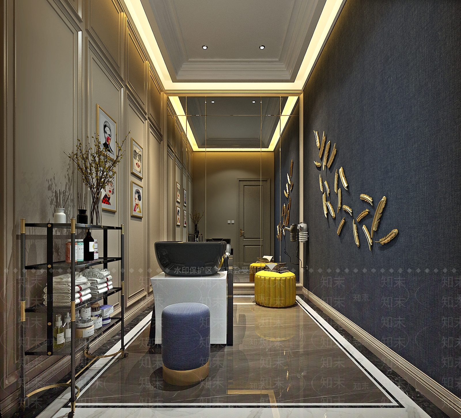 现代理发店3D模型下载【ID:934759797】