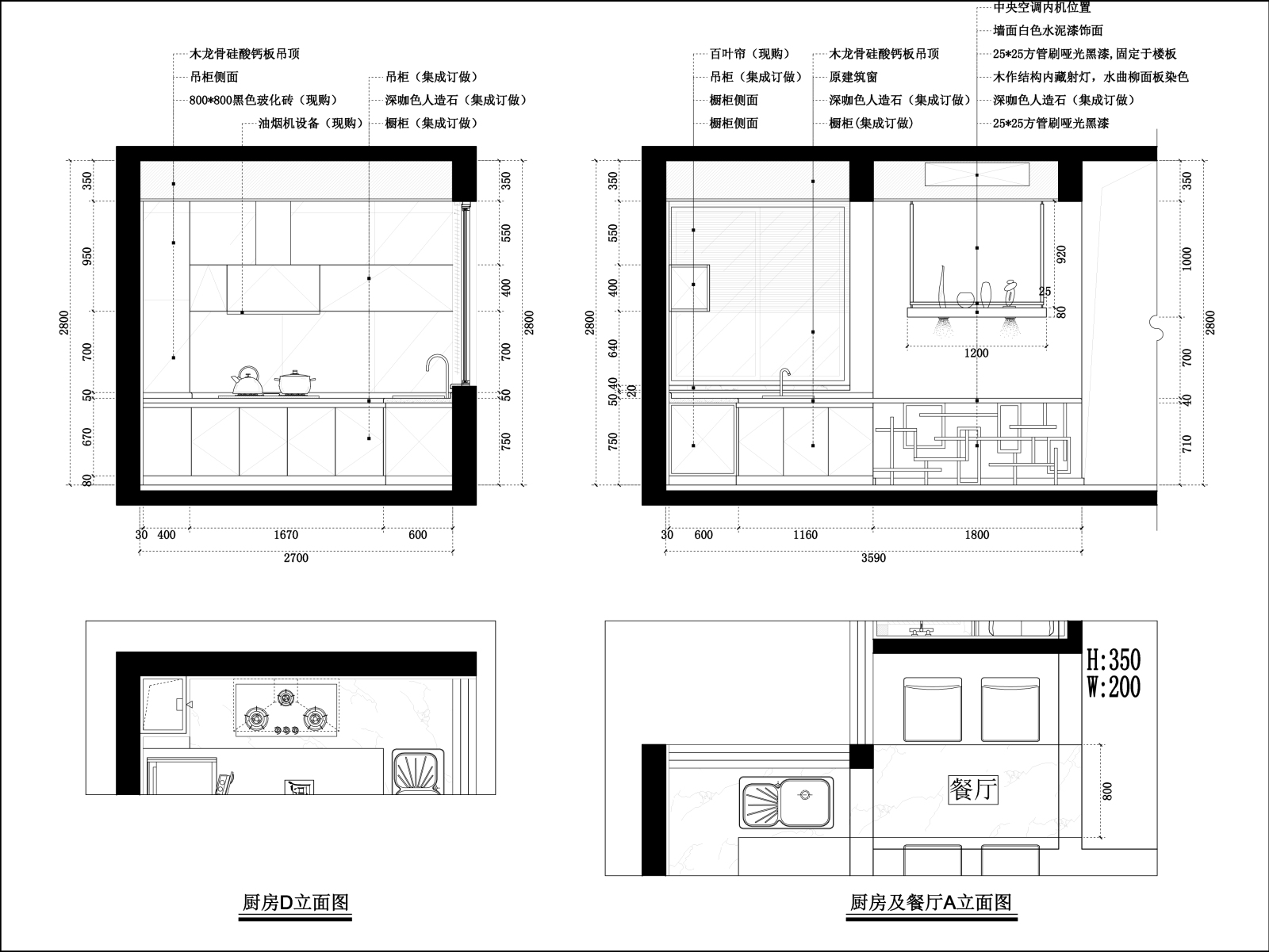 现代简约家装样板间施工图+效果图cad施工图下载【ID:532816714】