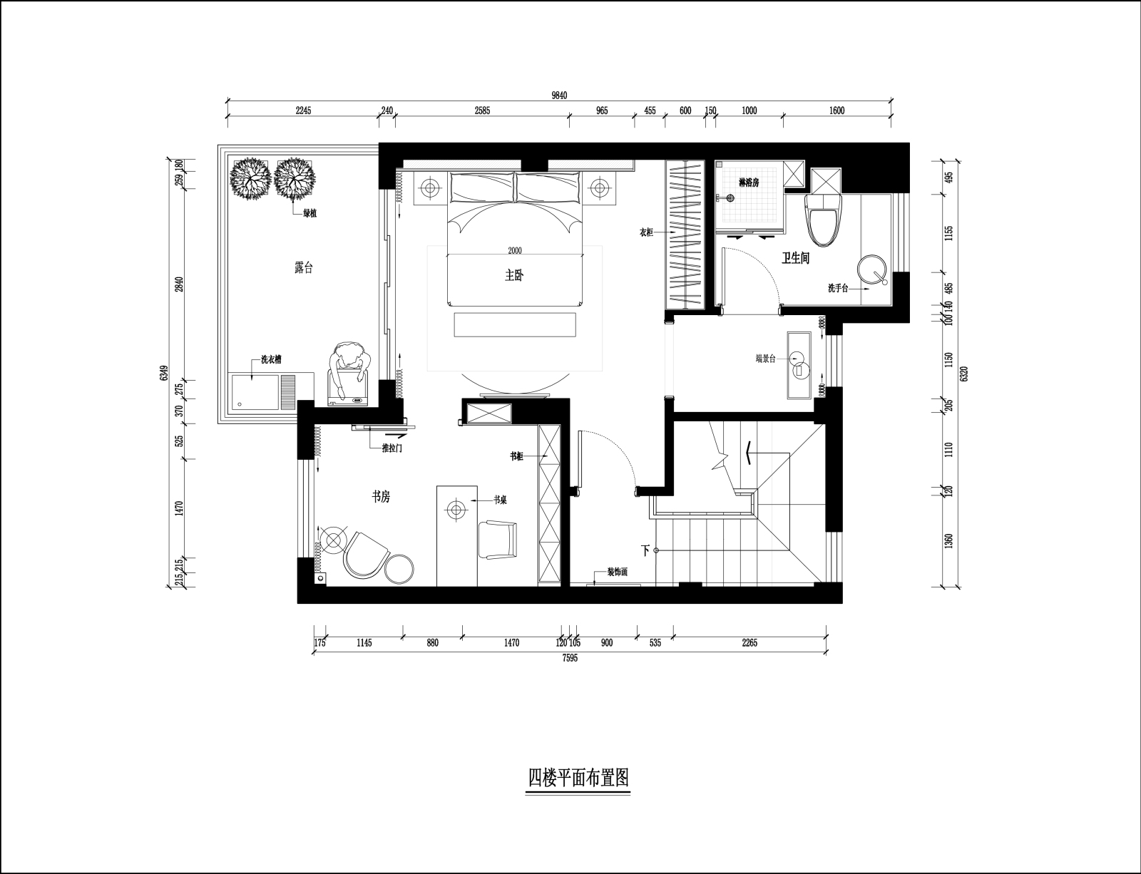 新中式别墅大宅室内装修设计施工图及效果图cad施工图下载【ID:526360444】