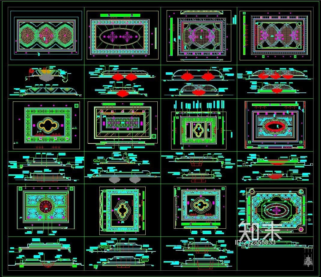 整木家居施工图下载【ID:232855833】