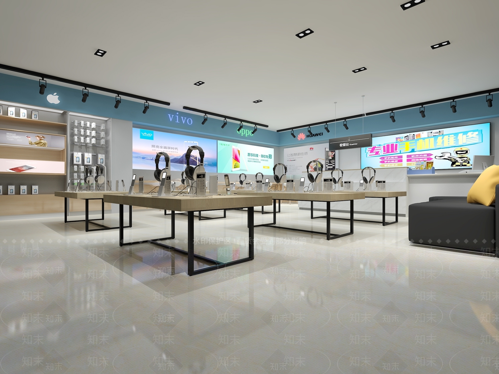 现代手机单3D模型下载【ID:632552010】