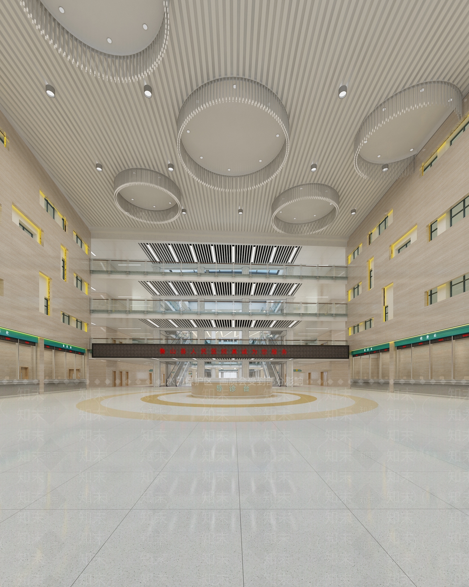 现代医院3d模型下载【id:932834651】