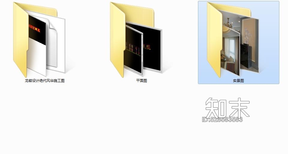 美式风格设计案例CAD施工图+实景图片施工图下载【ID:528583583】