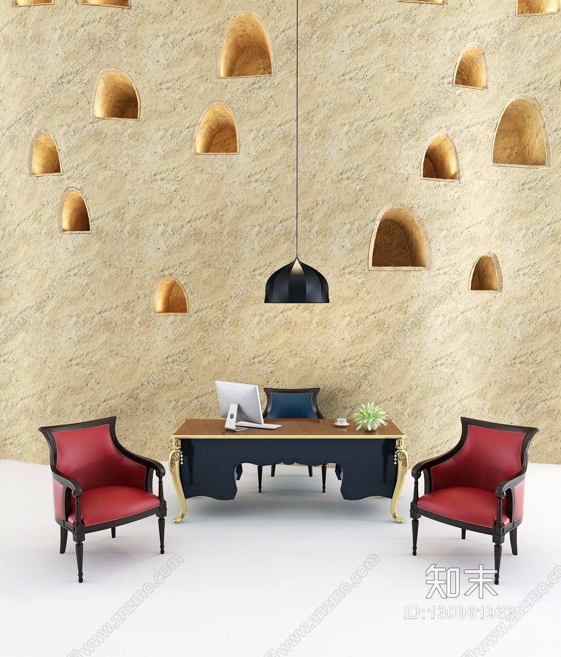 地中海土墙3D模型下载【ID:130961933】