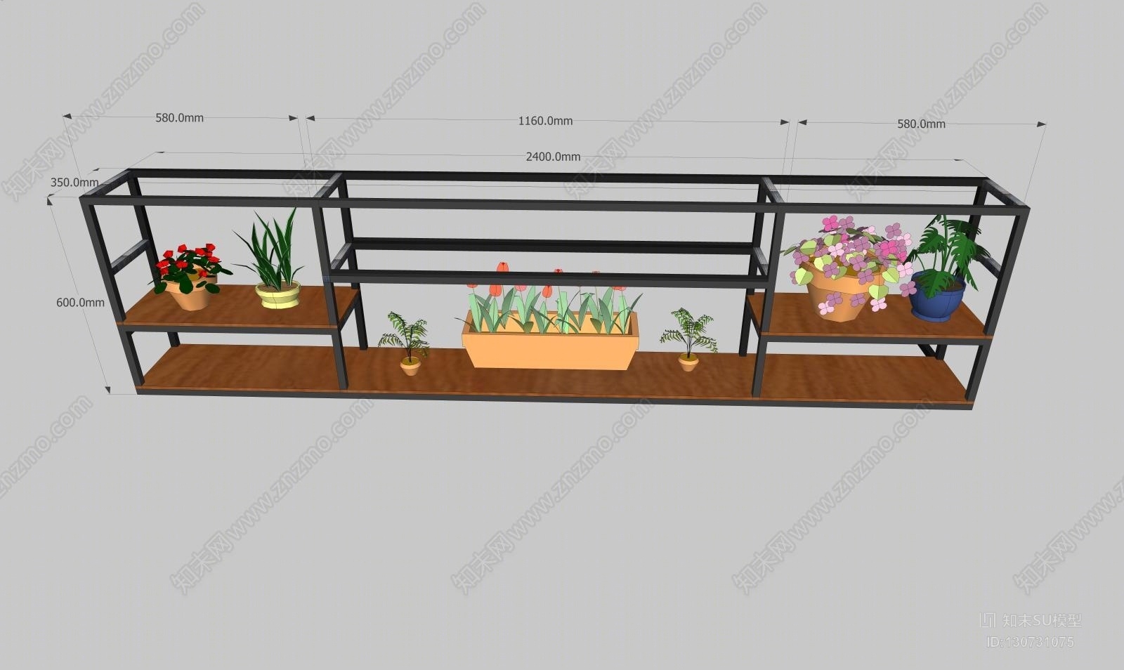 时尚精品超市SU模型下载【ID:130731075】