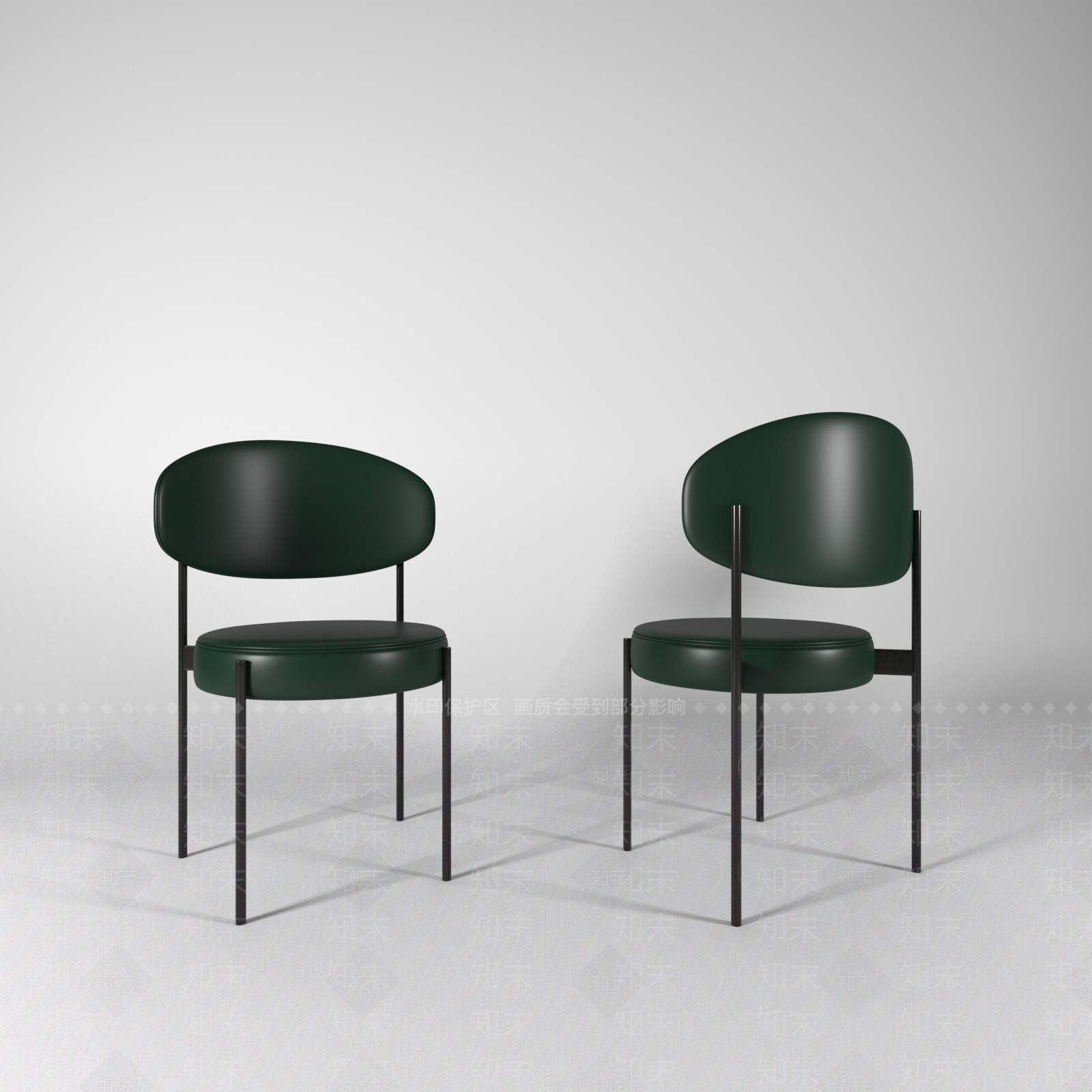 现代单椅模型3D模型下载【ID:333143097】