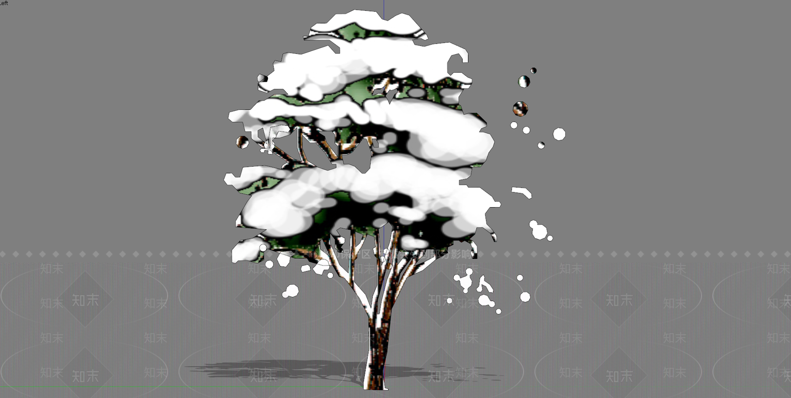 多种室外植物集合画SU模型下载【ID:132777640】