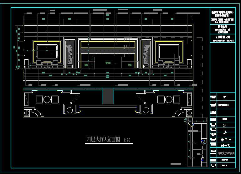 鸿瑞豪庭KTVcad施工图下载【ID:431298428】