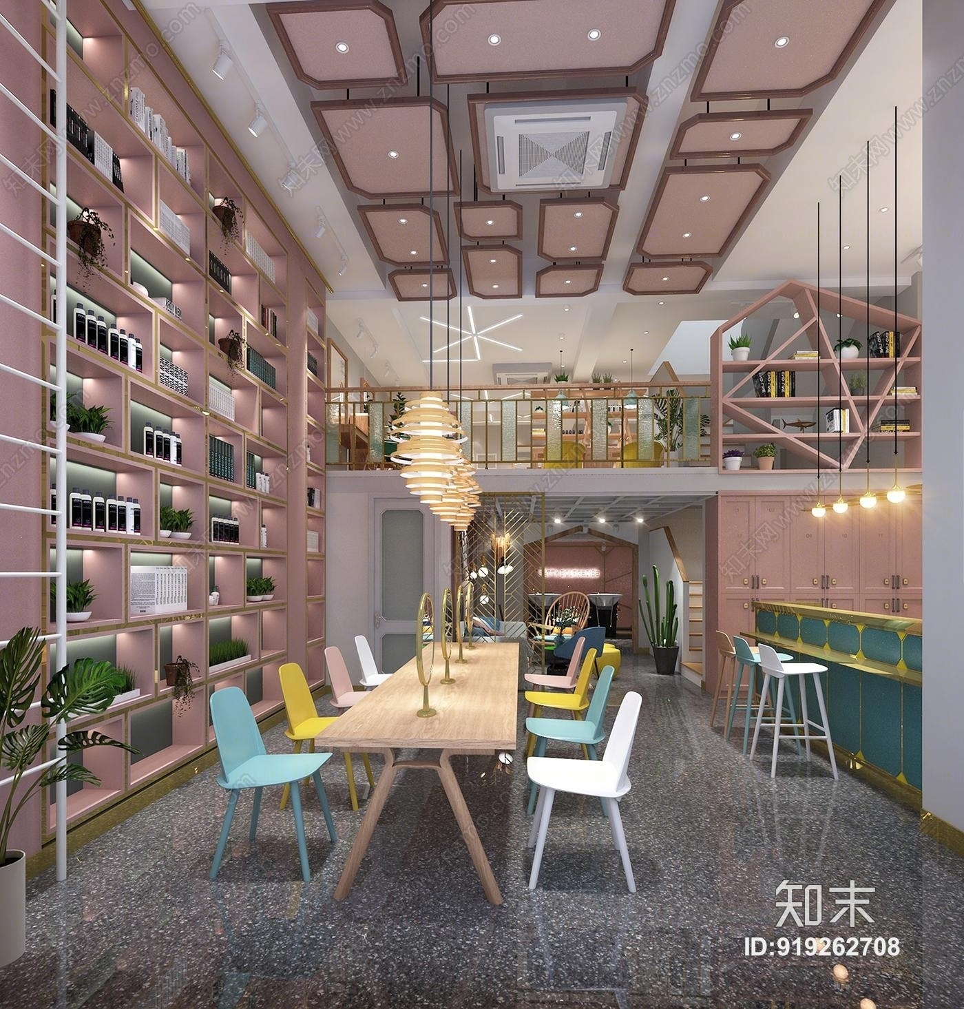 现代理发店3D模型下载【ID:919262708】