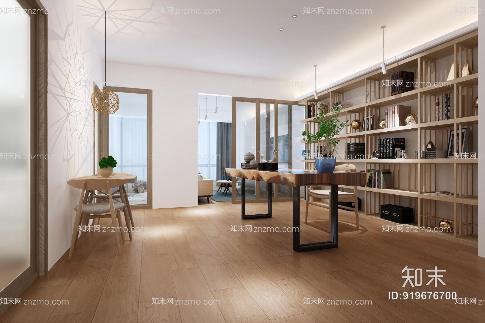 单身公寓3D模型下载【ID:919676700】