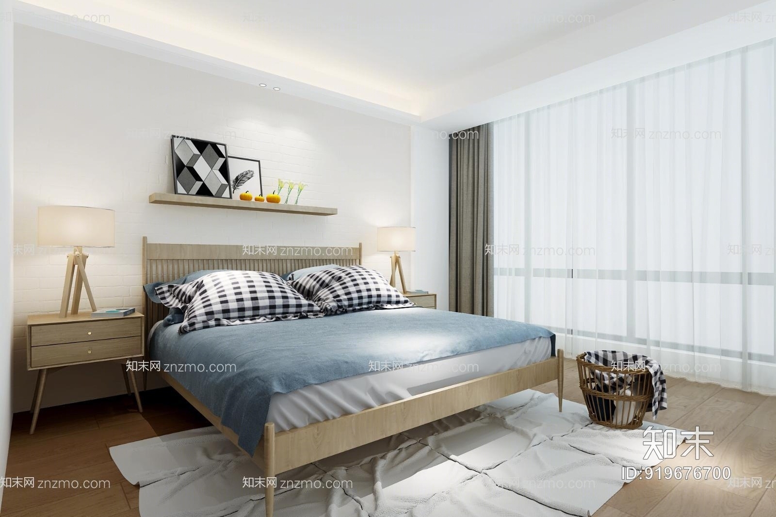 单身公寓3D模型下载【ID:919676700】