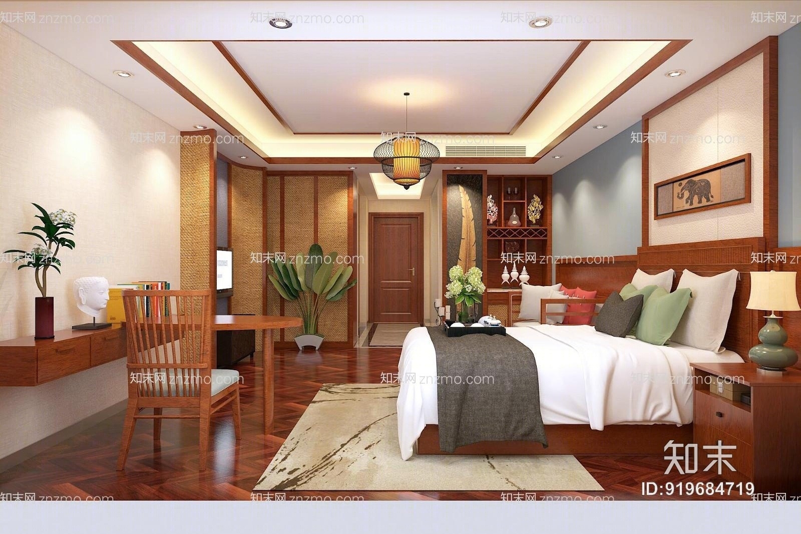 东南亚单身公寓3D模型下载【ID:919684719】