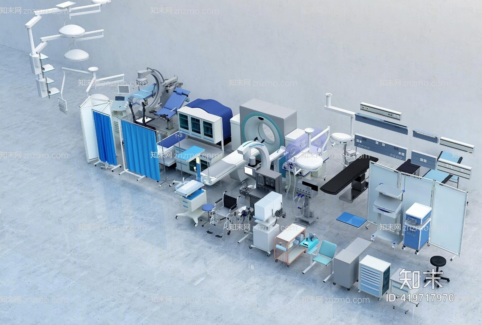 医疗仪器3D模型下载【ID:419717970】