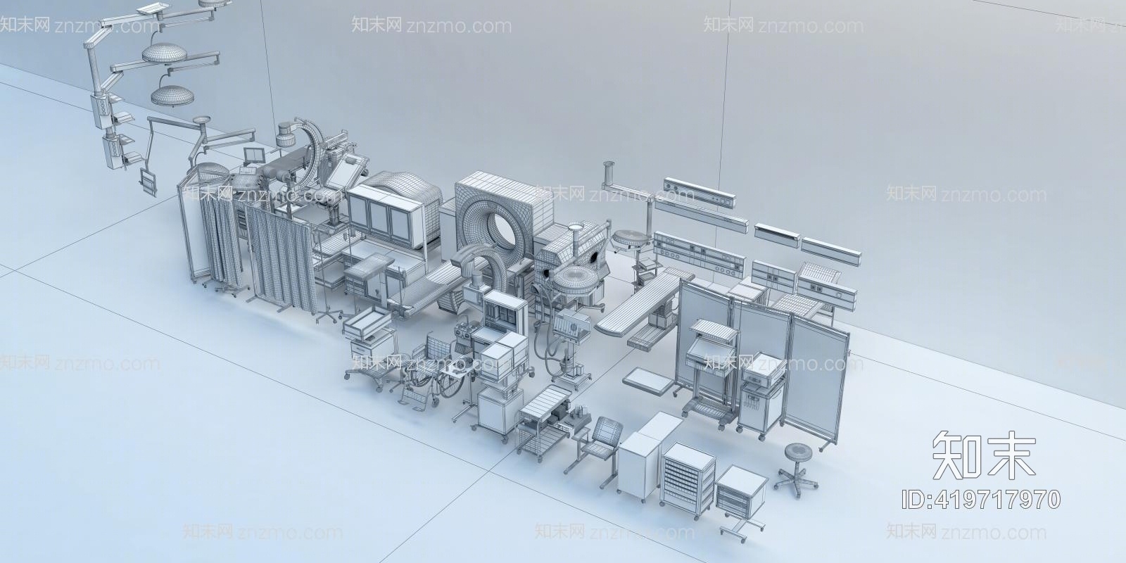 医疗仪器3D模型下载【ID:419717970】