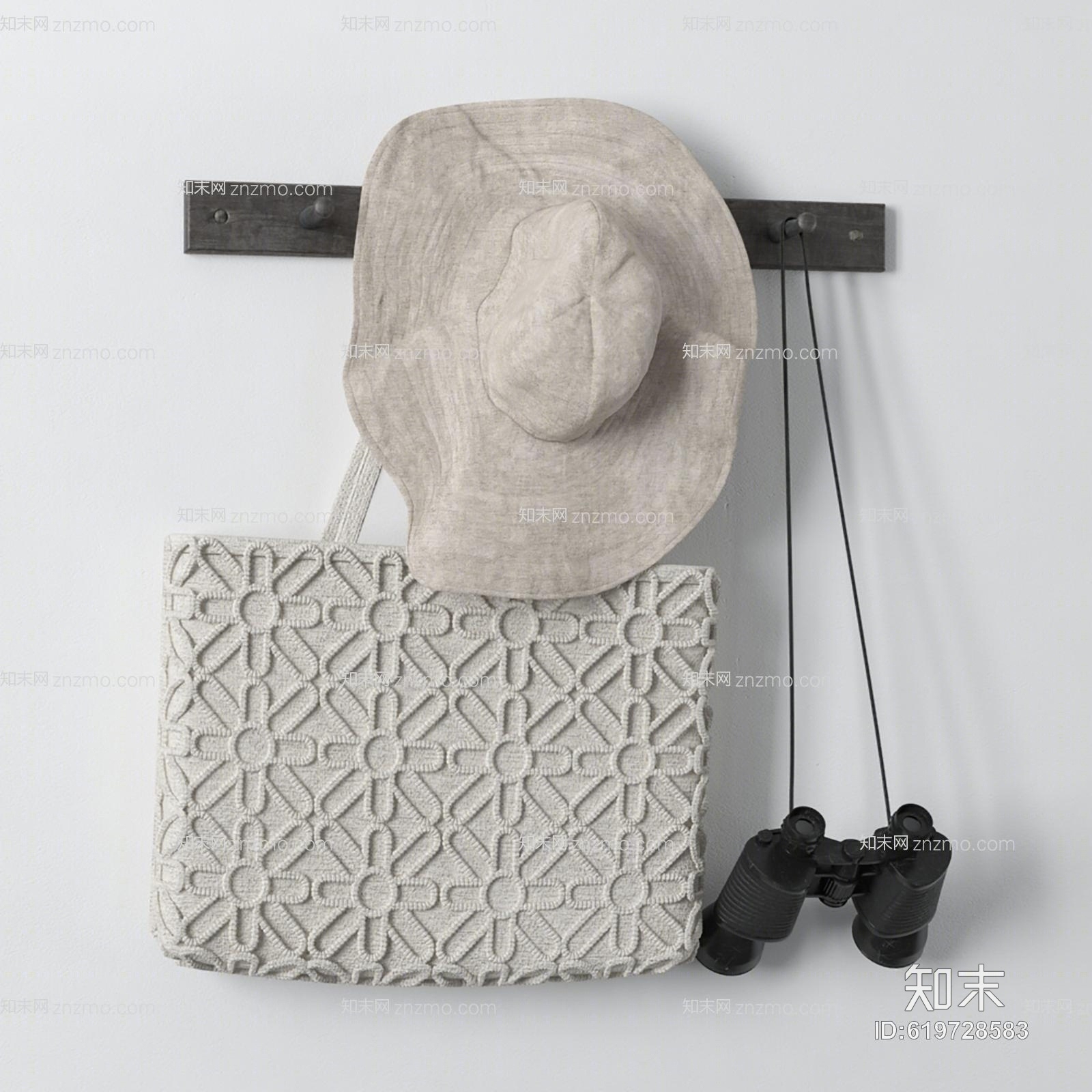 墙面装饰品挂件3D模型下载【ID:619728583】