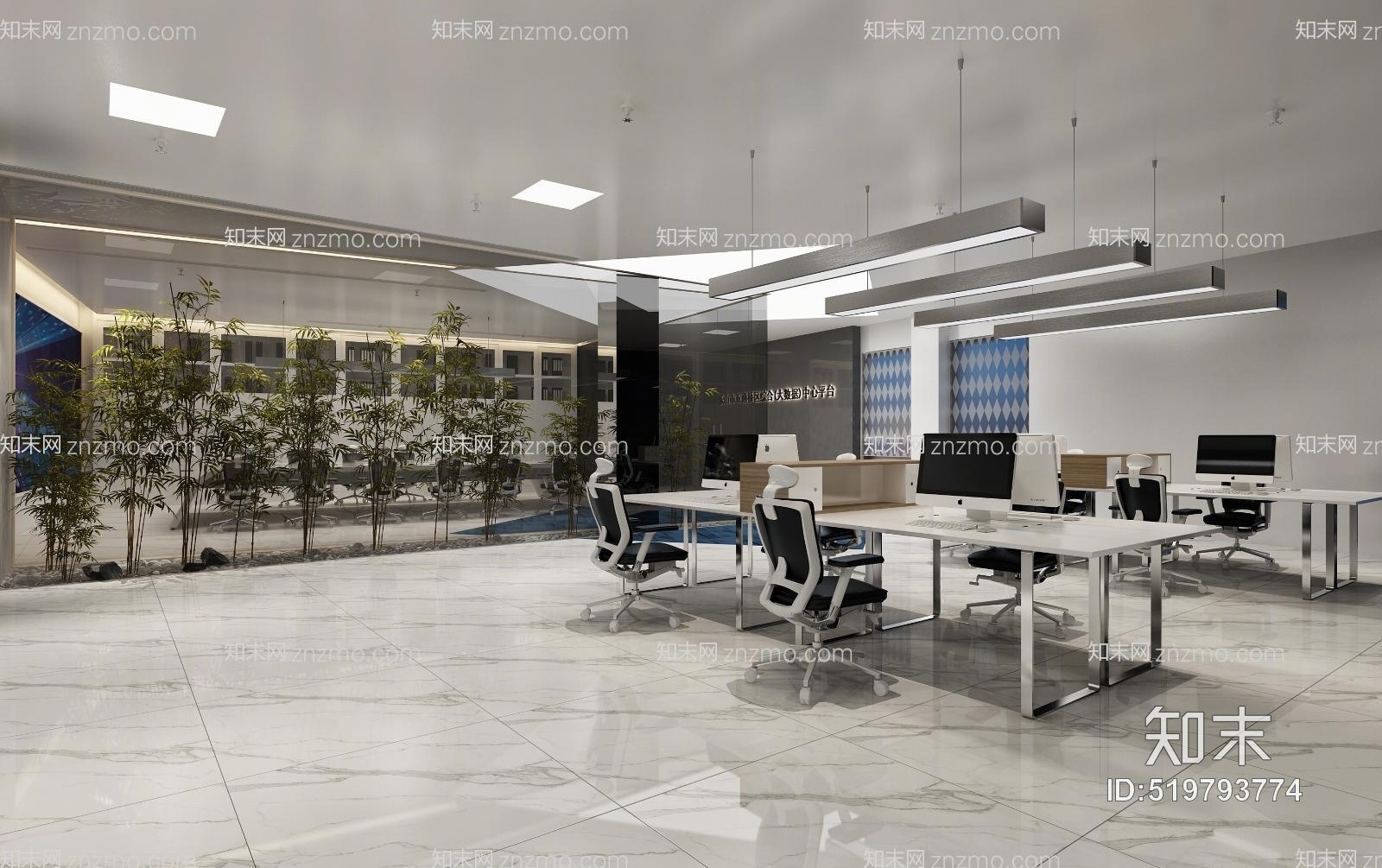 指挥中心大厅3D模型下载【ID:519793774】