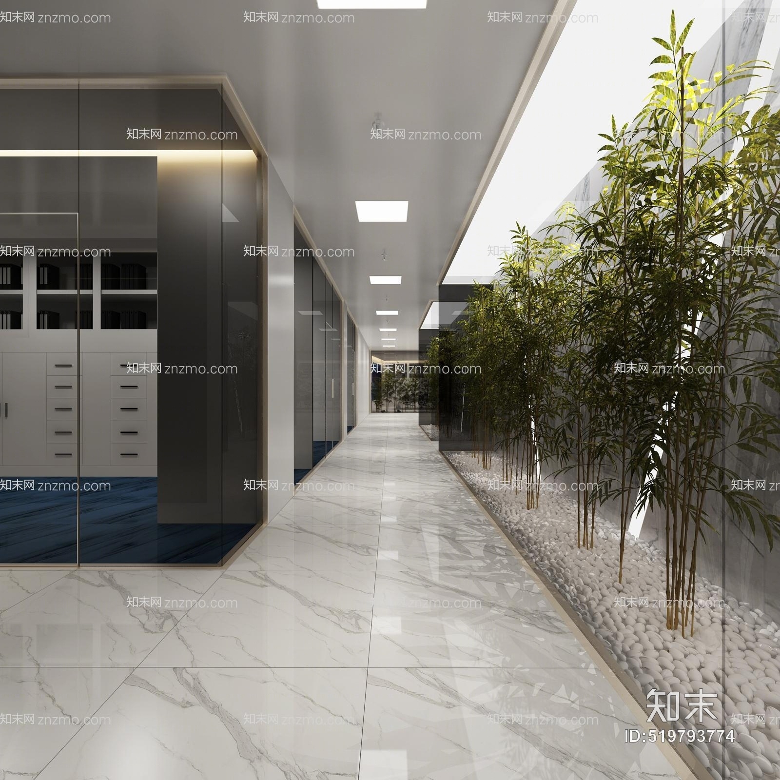 指挥中心大厅3D模型下载【ID:519793774】