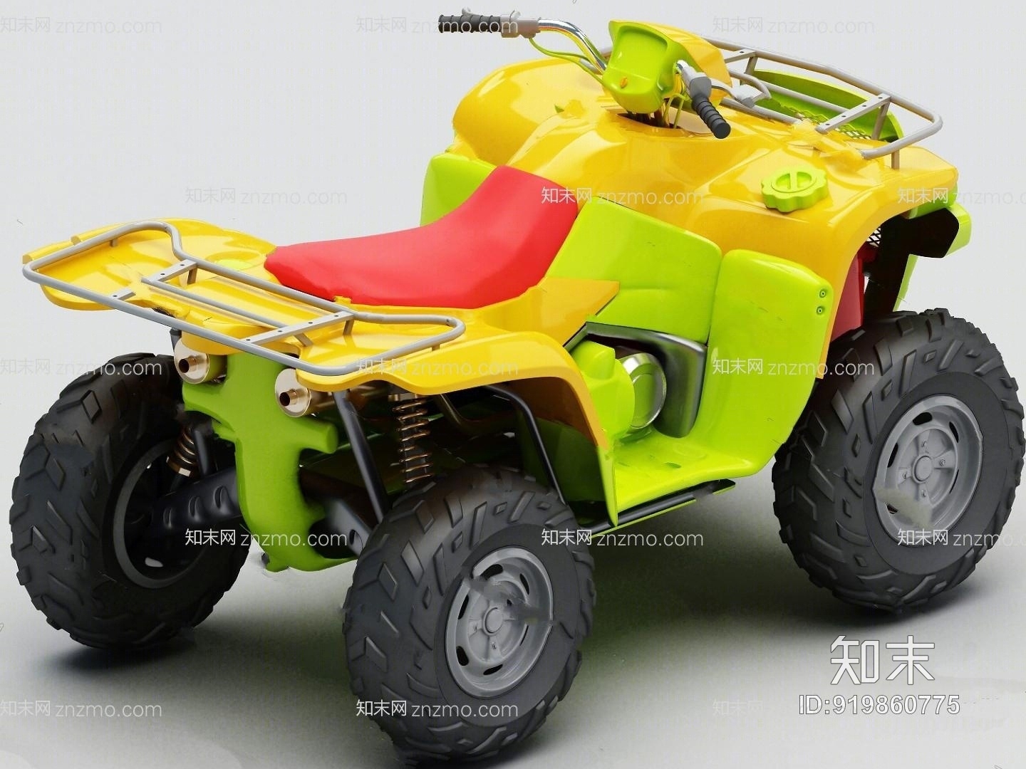 儿童玩具车3D模型下载【ID:919860775】