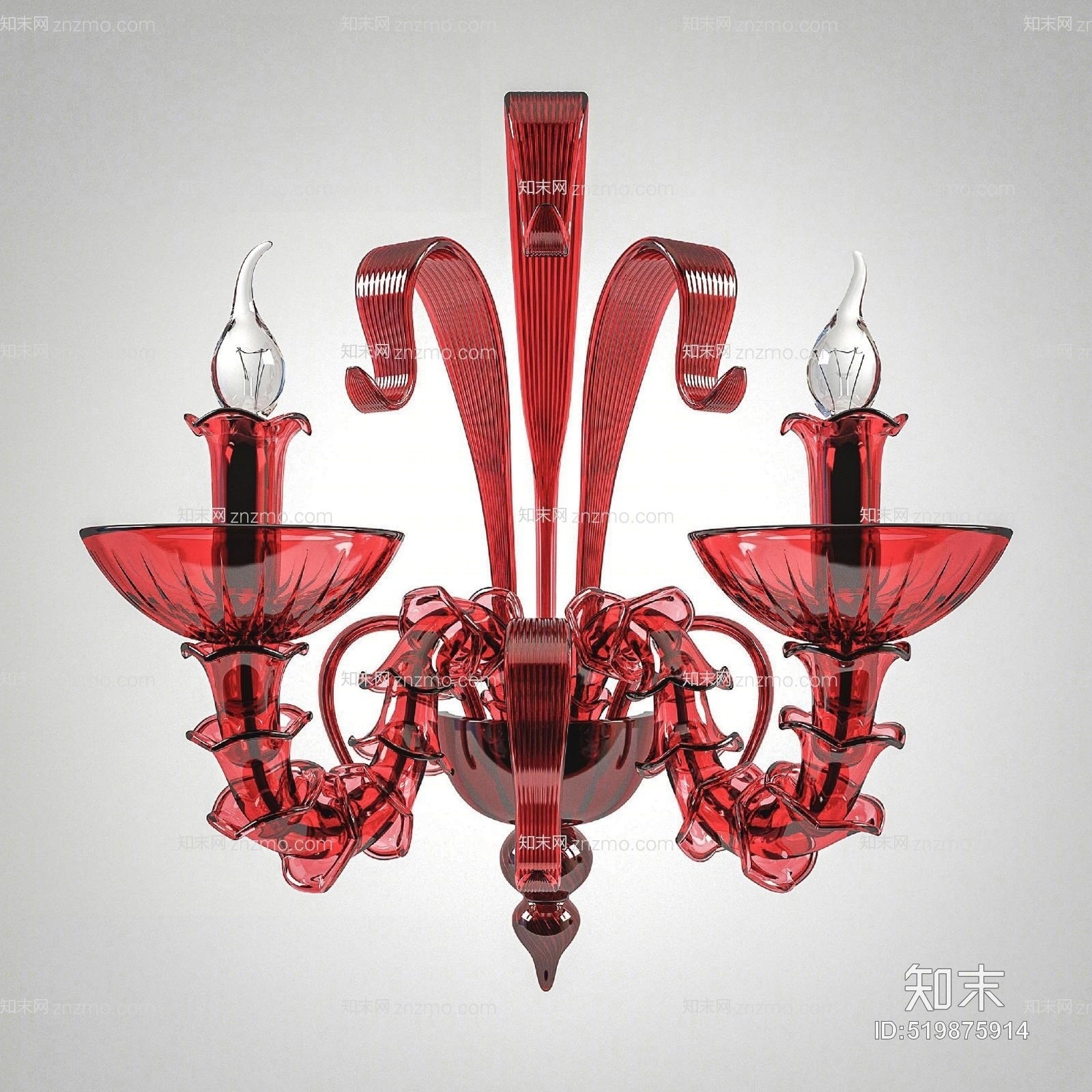 现代室内壁灯3D模型下载【ID:519875914】