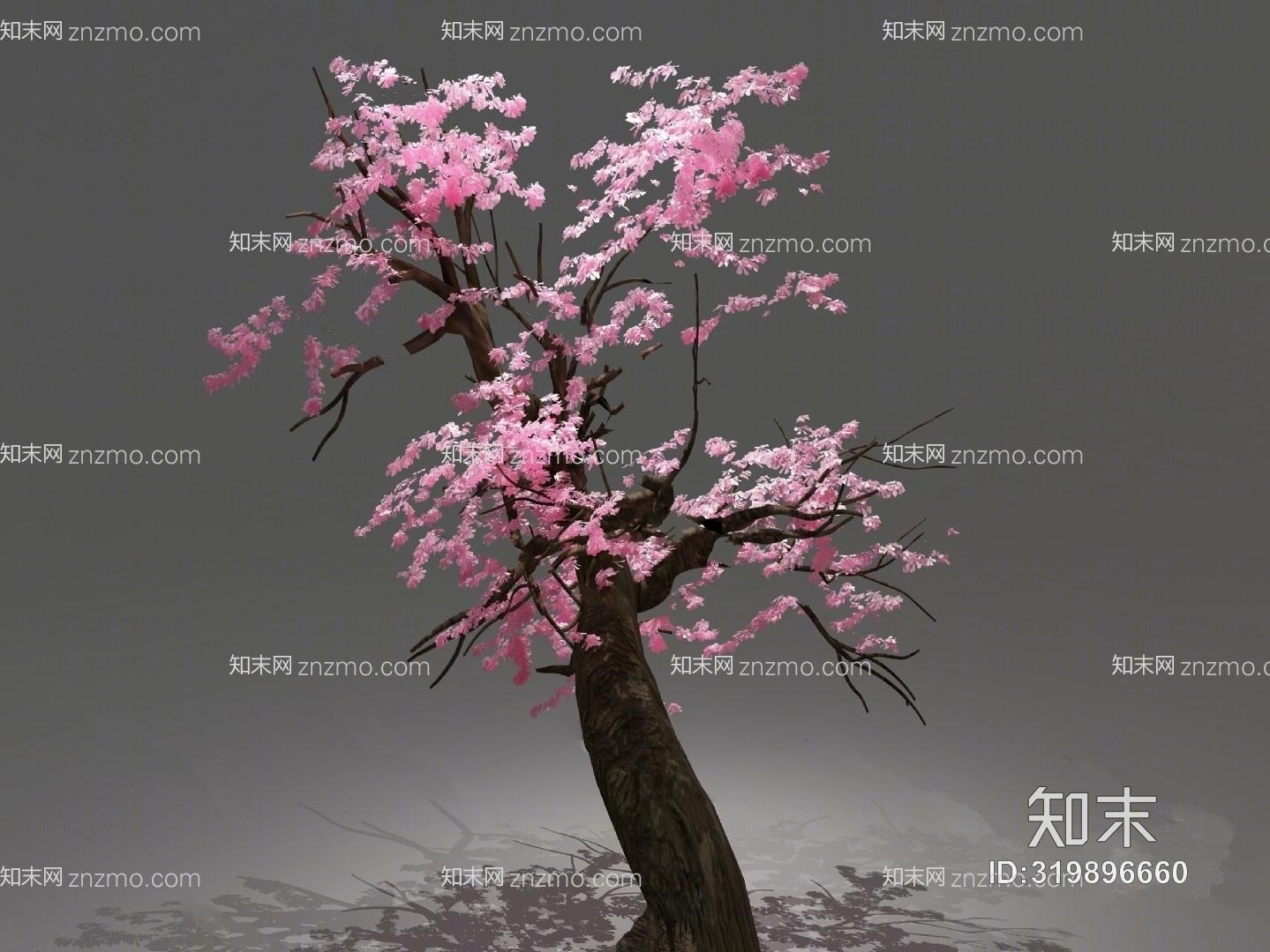 桃树3D模型下载【ID:319896660】