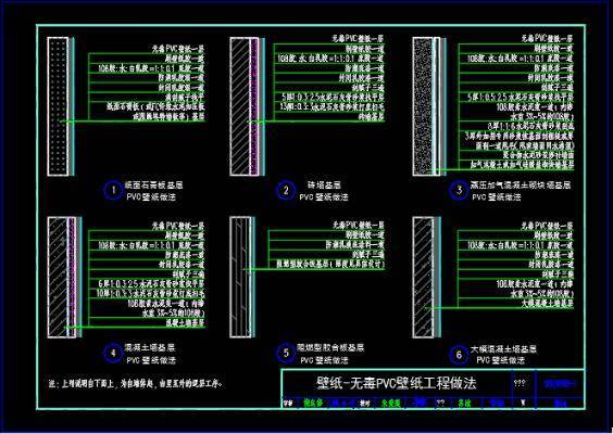 壁纸做法详图施工图下载【ID:320030645】