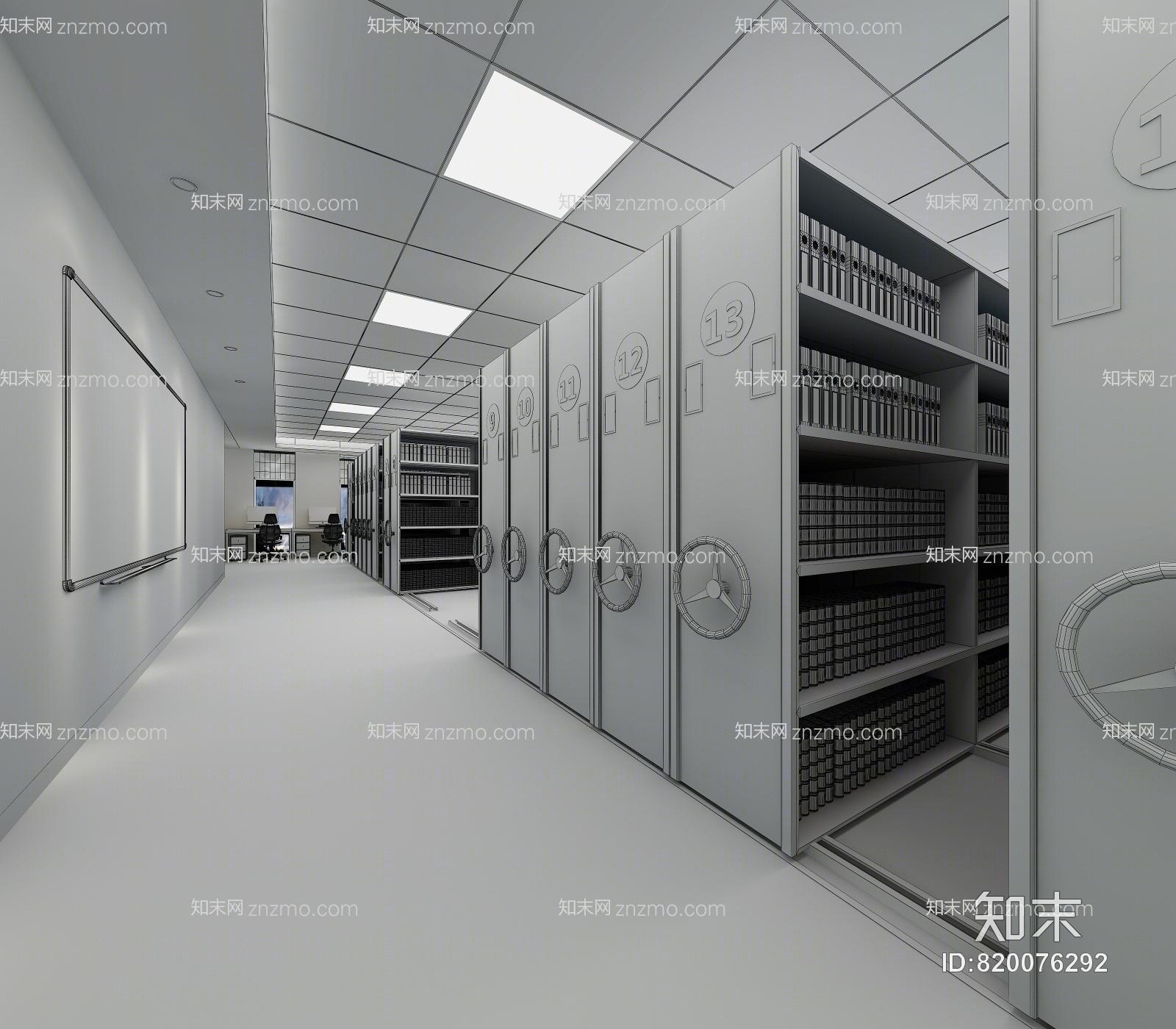 档案室3D模型下载【ID:820076292】