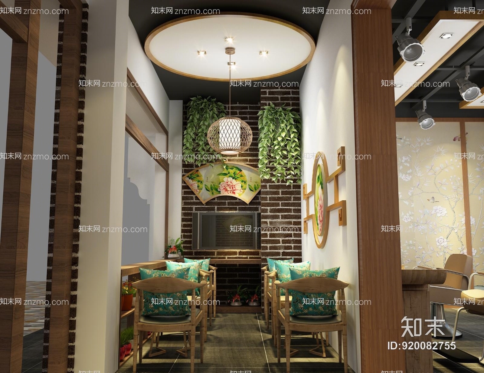 中式门头3D模型下载【ID:920082755】