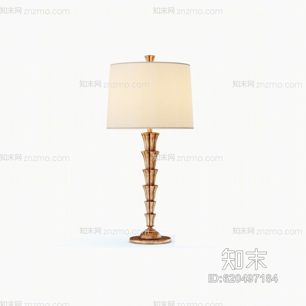 高精台灯模型3D模型下载【ID:620497184】