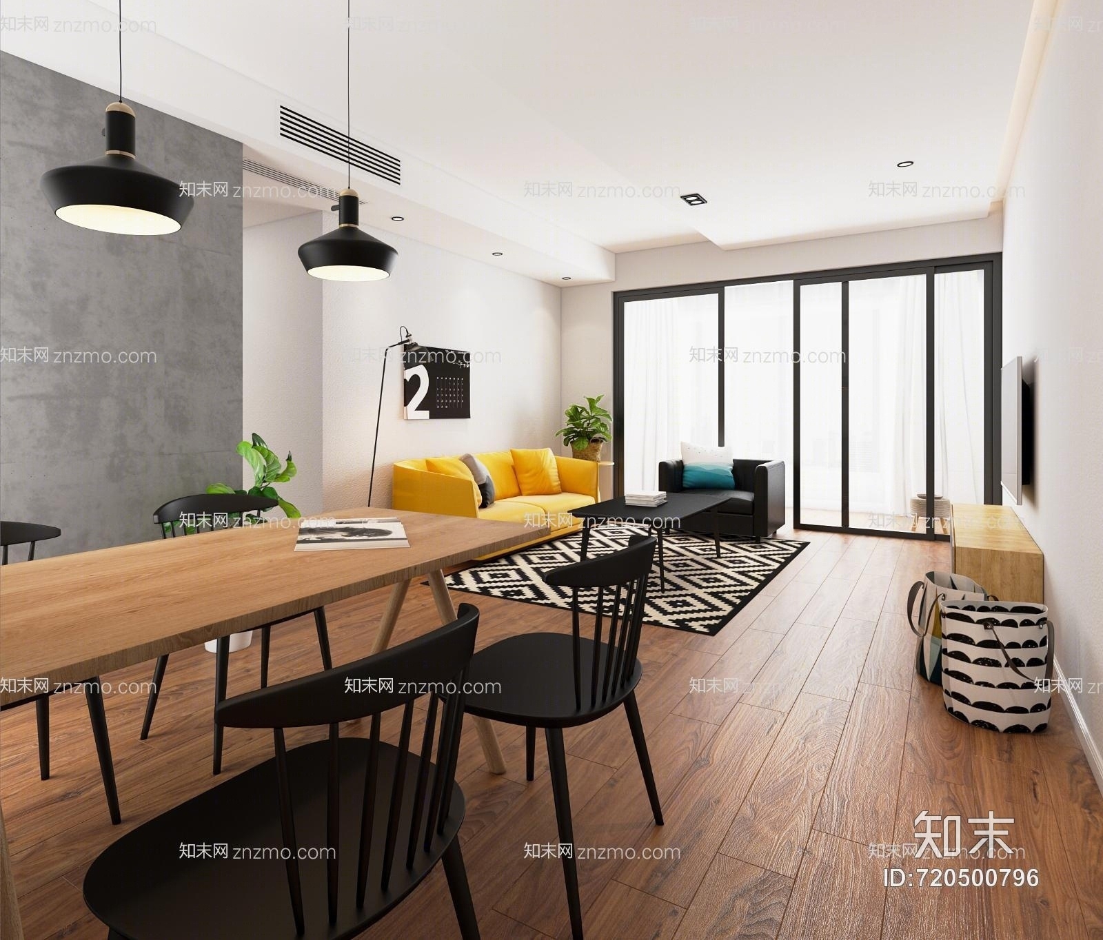 猫舍家装套餐模型3D模型下载【ID:720500796】