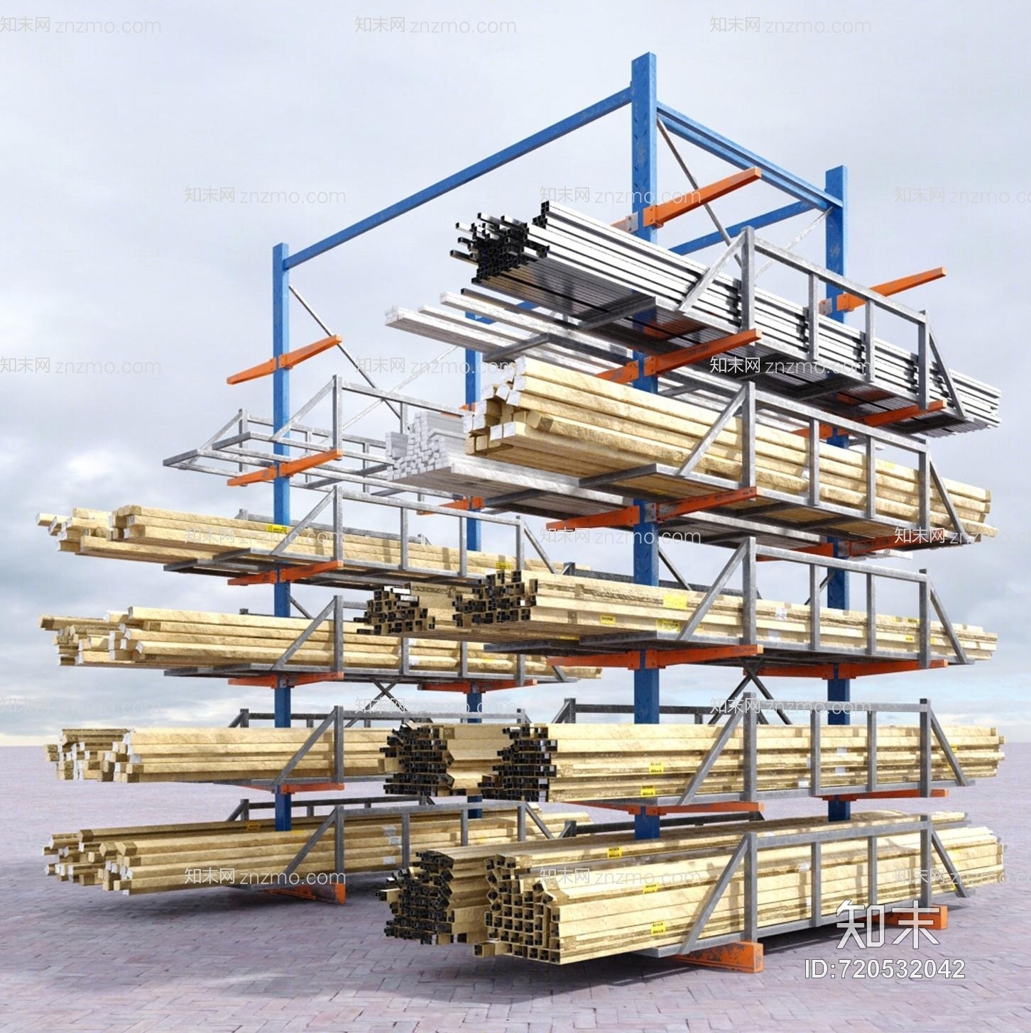 货物3D模型下载【ID:720532042】