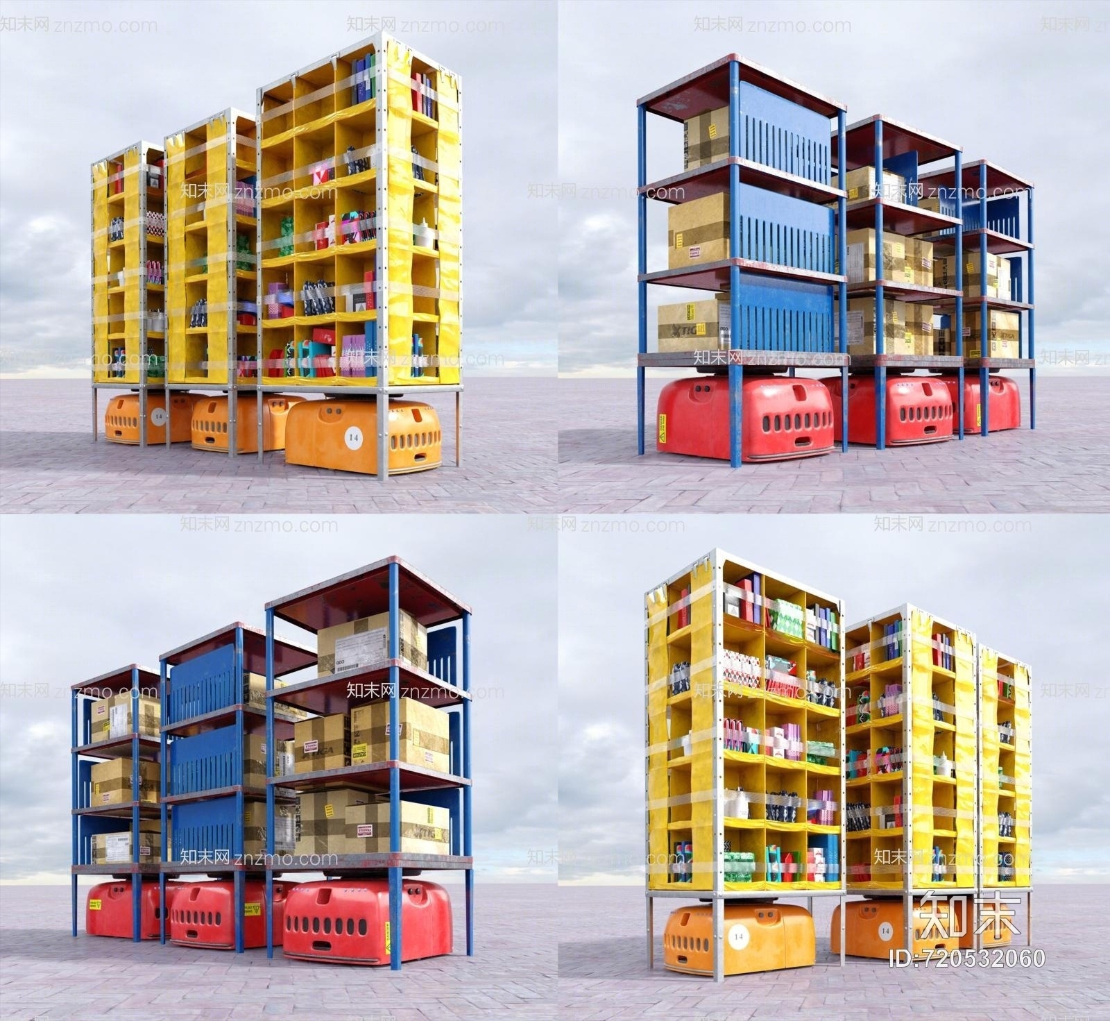 货物3D模型下载【ID:720532060】