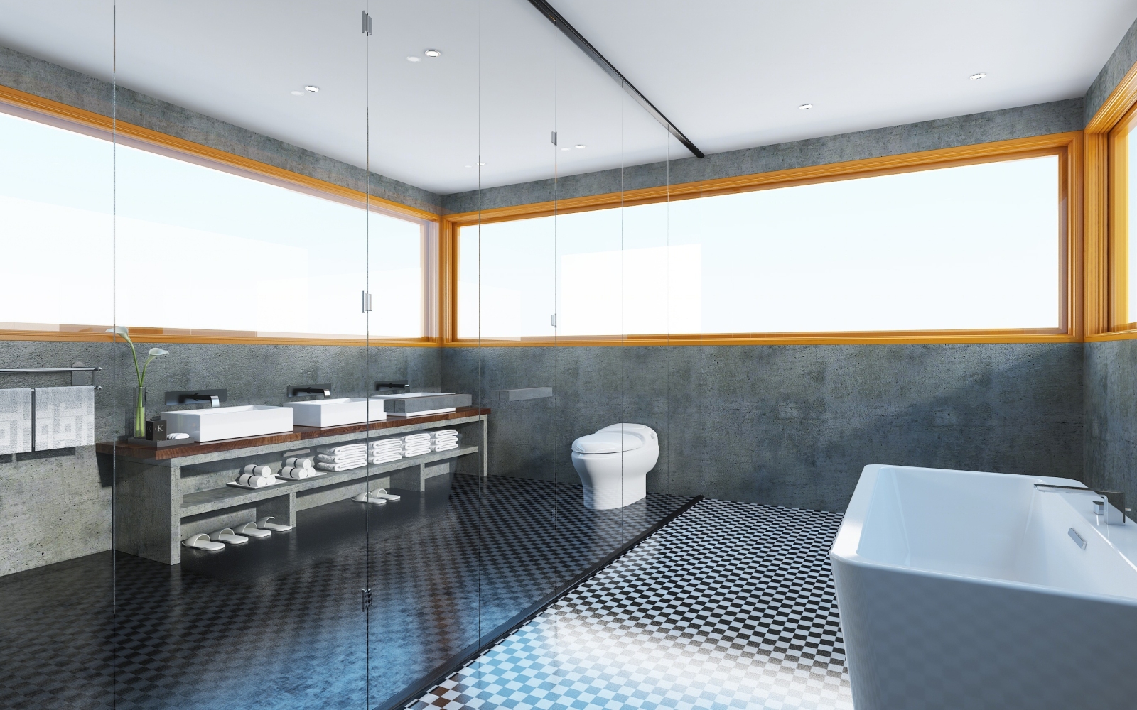 现代工业卫生间3D模型下载【ID:920545045】